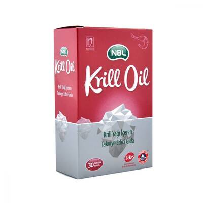 NBL Krill Oil 30 Yumuşak Kapsül - 1