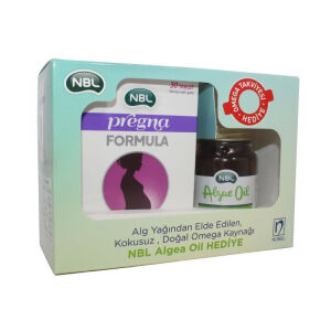 NBL Pregna Formula 30 Tablet + Algae Oil 30 Kapsül