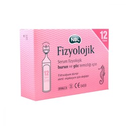 NBL Serum Fizyolojik Flakon 12 adet