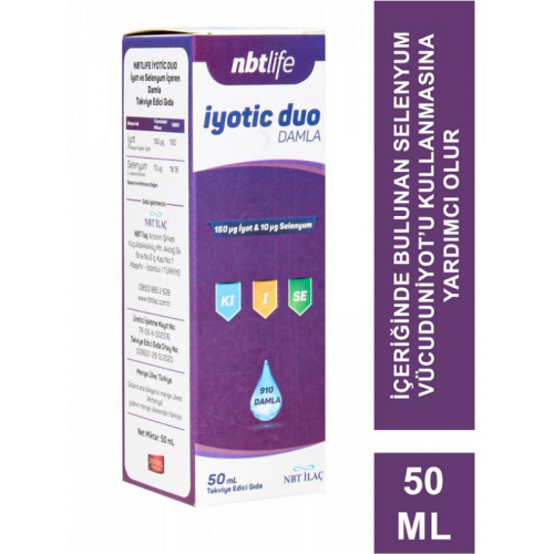 Nbt Life İyotic Duo Damla 50 ml - 1