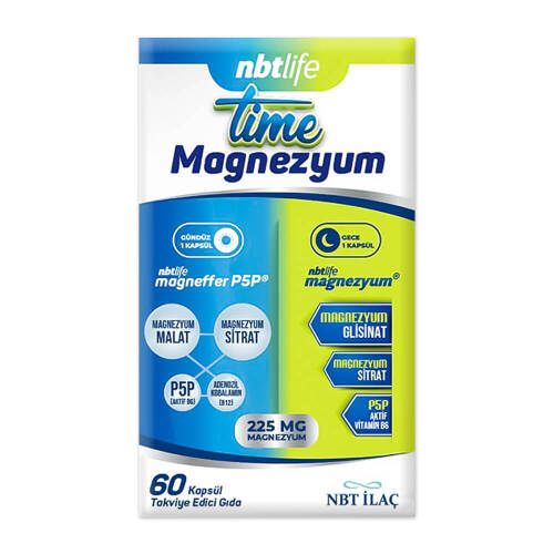 Nbt Life Time Magnezyum 60 Kapsül - 1