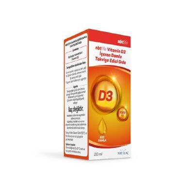Nbt Life Vitamin D3 Damla 20ml - 1