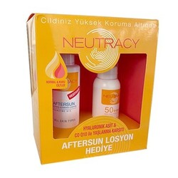 Neutracy Kuru & Normal Ciltler İçin Güneş Kremi SPF50+ 70 ml + After Sun Losyon 150 ml Hediyeli