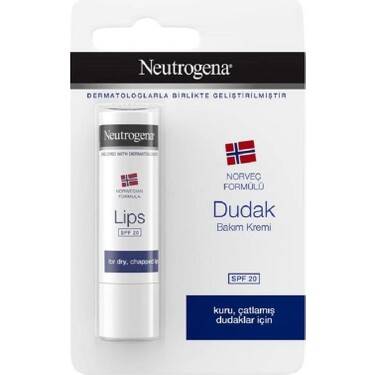 Neutrogena Dudak Bakım Kremi SPF20 4,8 gr - 1