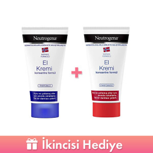 Neutrogena El Kremi 75 ml - İkincisi Hediye (Parfümlü ve Parfümsüz)