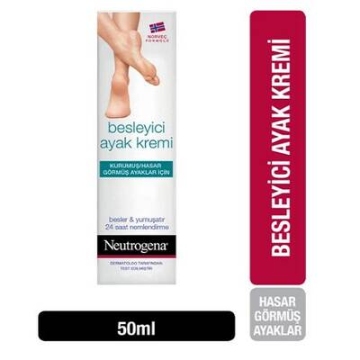 Neutrogena Norveç Formülü Kurumuş Ayaklar için Ayak Kremi 50 ml - 1