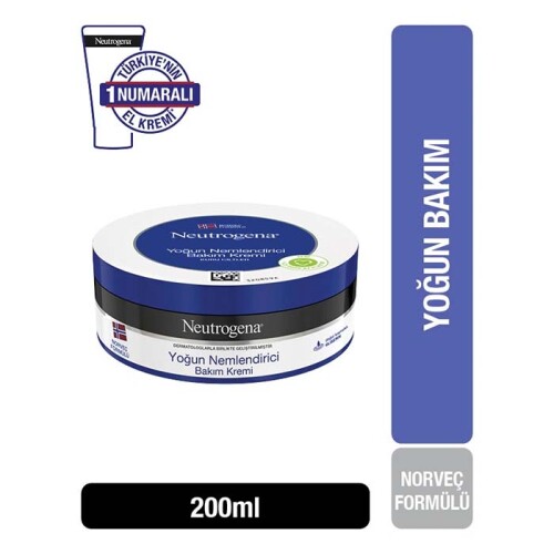 Neutrogena Norveç Formülü Yoğun Nemlendirici Bakım Kremi 200 ml - 2