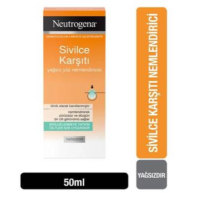 Neutrogena Sivilce Karşıtı Yağsız Nemlendirici 50 ml - 1