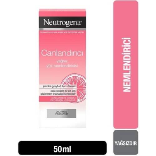 Neutrogena Visibly Clear Canlandırıcı Pembe Greyfurt Yağsız Nemlendirici 50 ml - 1