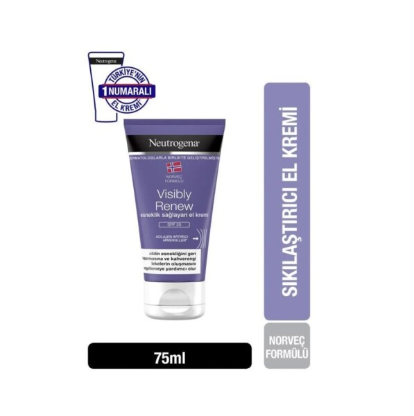 Neutrogena Visibly Renew Esneklik Sağlayan El Kremi 75 ml - 1