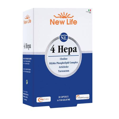 New Life 4 Hepa 30 Softgel Kapsül - 1