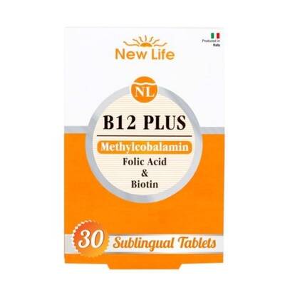 New Life B12 Plus Methylcobalamin 30 Tablet - 1