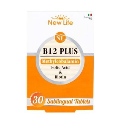 New Life B12 Plus Methylcobalamin 30 Tablet - 1