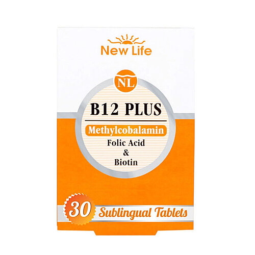 New Life B12 Plus Methylcobalamin 30 Tablet - 1