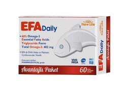 New Life EFA Daily 60 Kapsül