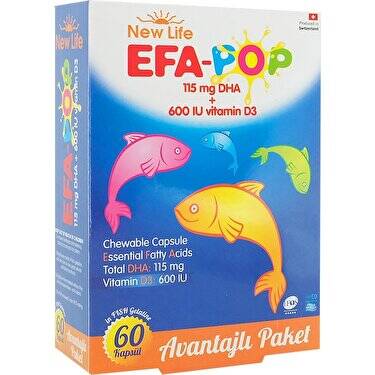 New Life EFA-Pop 60 Kapsül - 1