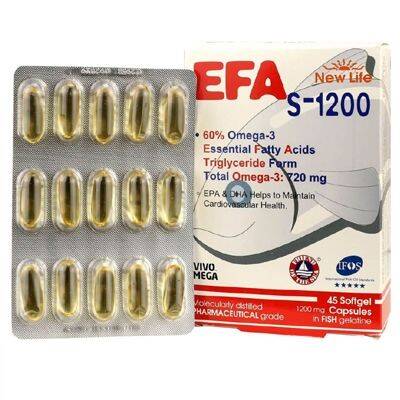 New Life EFA S-1200 Omega 3 45 Kapsül Balık Yağı - 2