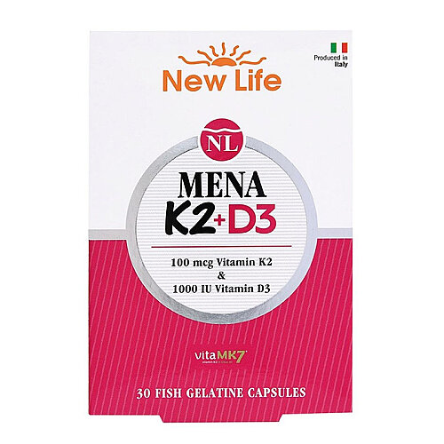 New Life Mena K2+D3 30 Kapsül - 1