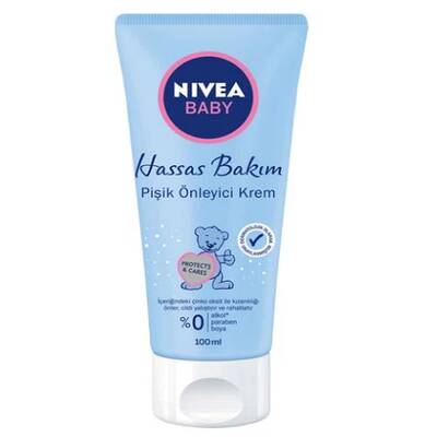 Nivea Baby Hassas Bakım Pişik Önleyici Krem 100 ml - 1