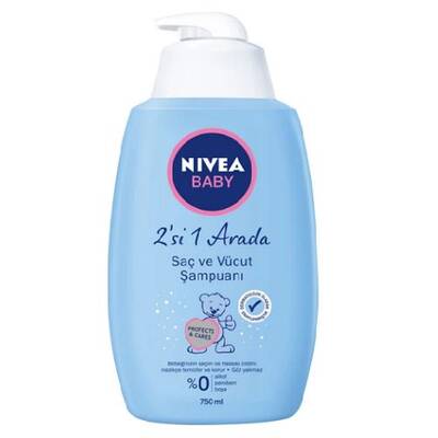 Nivea Baby Saç ve Vücut Şampuanı 750 ml - 1