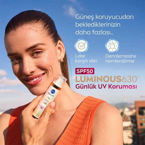Nivea Cellular Luminous 630 Leke Karşıtı Gündüz Kremi SPF50 40 ml - 2