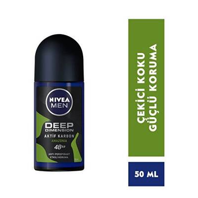 Nivea Deo Roll-On Deep Amazonia For Men 50 ml - 1