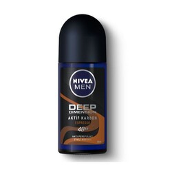 Nivea Deo Roll-On Deep Espresso For Men 50 ml