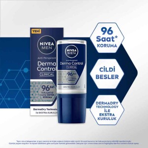 Nivea Derma Control Clinical Erkek Roll-On 50ml - 3