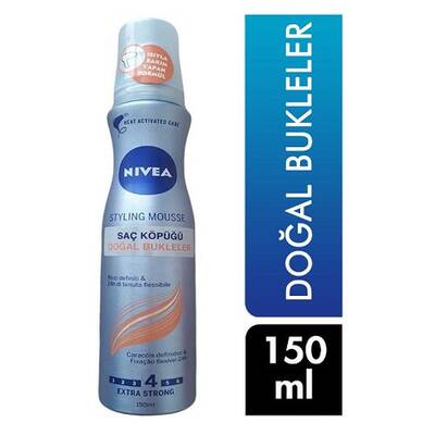 Nivea Doğal Bukleler Saç Köpüğü 150 ml - 1