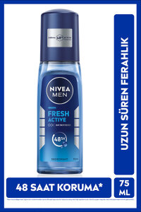Nivea For Men Fresh Active Pompalı Deodorant Sprey 75 ml