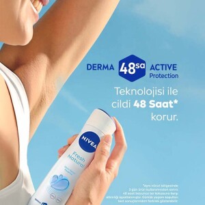 Nivea Fresh Natural Deodorant 150 ml Kadın - 3
