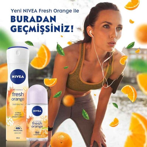 Nivea Fresh Orange Deodorant 150 ml - 2
