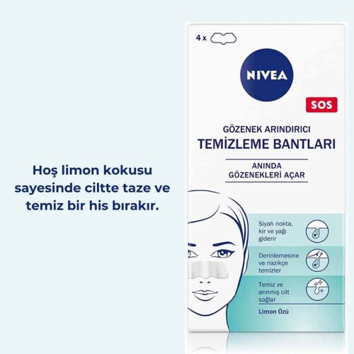Nivea Gözenek Arındırıcı Temizleme Bantları 4'lü - 4