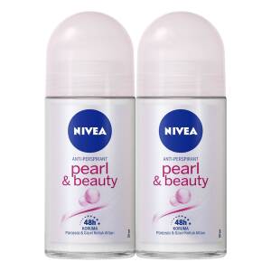 Nivea Kadın Roll-On Pearl Beauty 50 ml 2 Adet