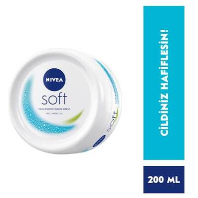 Nivea Krem Soft Vazo 200 ml - 1