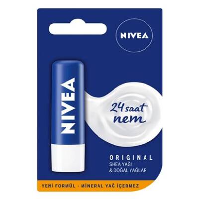 Nivea Lip Stick Original 24 Saat Nem - 1