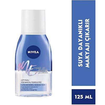 Nivea Make Up Expert Çift Fazlı Göz Makyajı Temizleyici 125 ml - 1