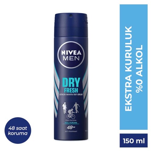 Nivea Men Dry Fresh Deodorant 150 ml - 1