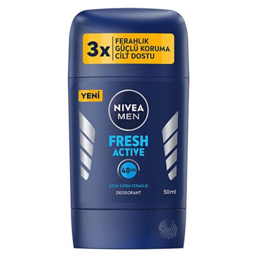Nivea Men Fresh Active Stick Deodorant 50 ml - 1