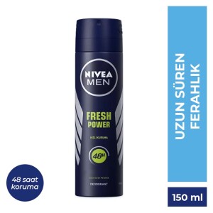 Nivea Men Fresh Power Erkek Deodorant 150 ml