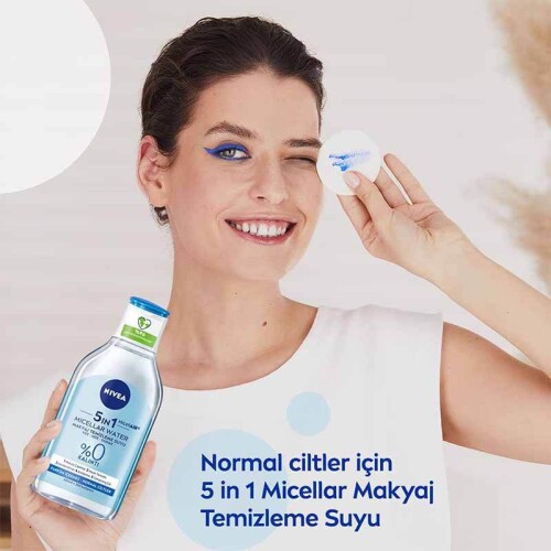 Nivea Micellair Makyaj Temizleme Suyu 400 ml - Normal Ciltler Yüz & Göz & Dudak - 3