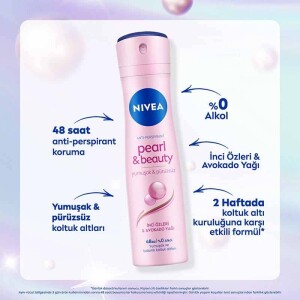 Nivea Pearl & Beauty Kadın Deodorant 150 ml - 2