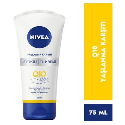 Nivea Q10 Plus Yaşlanma Karşıtı El Kremi 75 ml - 1