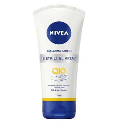 Nivea Q10 Plus Yaşlanma Karşıtı El Kremi 75 ml - 2