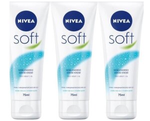 Nivea Soft Krem 75 ml 3 Adet