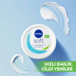 Nivea Soft Nemlendirici Bakım Kremi 300 ml - 4