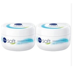 Nivea Soft Nemlendirici Bakım Kremi 300 ml 2'li
