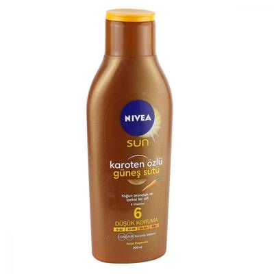 Nivea Sun Karoten Özlü Güneş Sütü Spf6+ 200 ml - 1