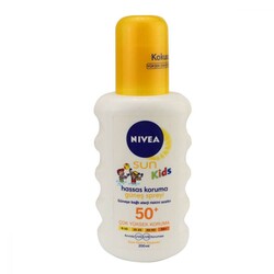 Nivea Sun Kids Hassas Koruma Güneş Spreyi Spf 50+ 200 ml