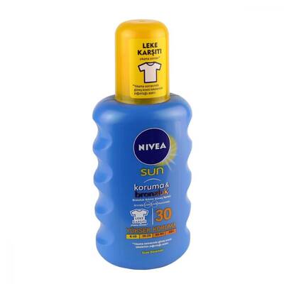 Nivea Sun Koruma ve Bronzluk Arttırıcı Güneş Spreyi Spf30+ 200 ml - 1